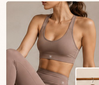 Ropa deportiva neutra de Lizzy Sofia